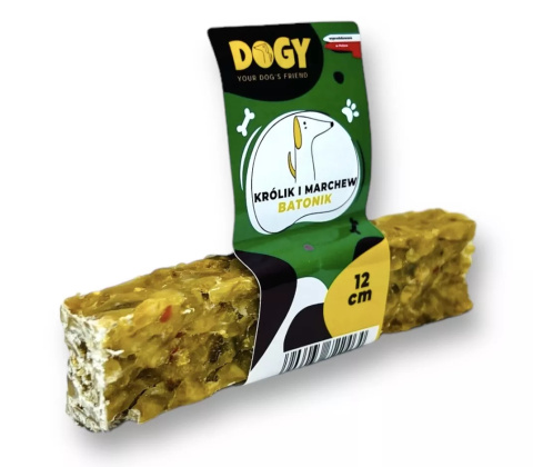 DOGY - Batonik z Królikiem i marchewką 12cm