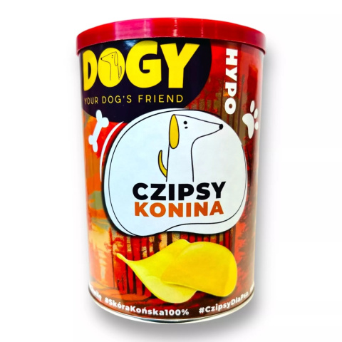 DOGY HYPO - Czipsy z Koniny 75g