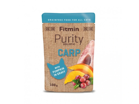 Fitmin Purity saszetka z karpiem dla kotów 100 g