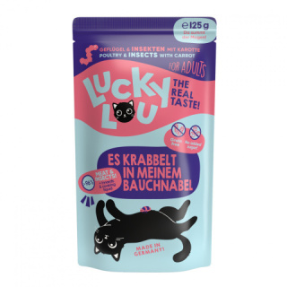 Lucky Lou Lifestage Adult Drób i owady saszetka 125g