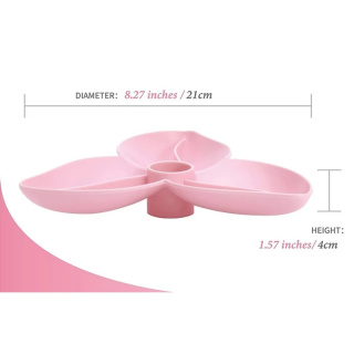 PetDreamHouse SPIN Accessories Bougainvillea - wkładka do miski, śmigło, Różowa