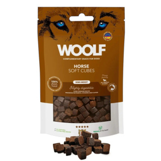 Woolf Soft Cubes Monoprotein Horse Koń 100g