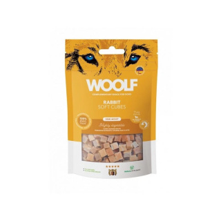 Woolf Soft Cubes Monoprotein Rabbit Królik 100g