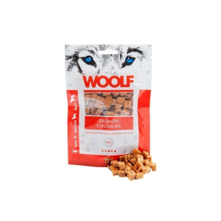 Woolf Soft Salmon Chunkies Kawałki Łososia 100g