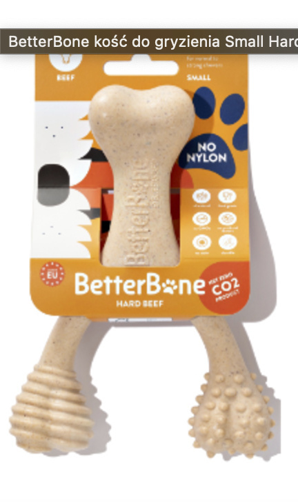 Better Bone kość do gryzienia Small HARD Beef dla psów do 18 kg Better Bone kość do gryzienia Small HARD Beef dla psów do 18 kg