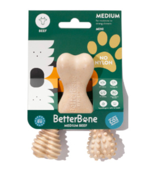BetterBone kość do gryzienia Mini Medium Beef