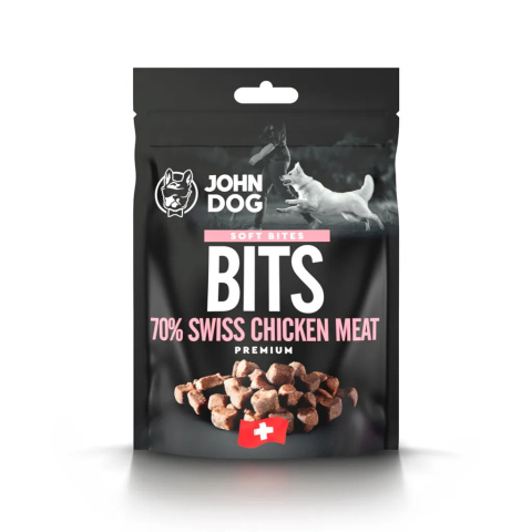 Chapsy John Dog Soft. Kurczak szwajcarski – 70% – 100 g Chapsy John Dog Soft. Kurczak szwajcarski – 70% – 100 g