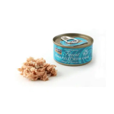 Fish4Cats Wet Tuna Fillet with Crab – Tuńczyk z Krabem 70g Fish4Cats Wet Tuna Fillet with Crab – Tuńczyk z Krabem 70g