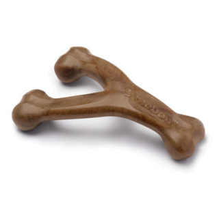 Gryzak dla psa Benebone Gryzak dla psa Benebone Wishbone Roz M dla psa do 27 kg smak masło orzechowe
