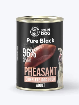 John Dog Karma mokra Pure Black Bażant 400 g