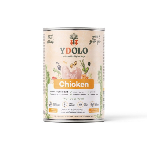 YDOLO Chicken - kurczak i ryby - mokra karma dla psa 400g YDOLO Chicken - kurczak i ryby - mokra karma dla psa 400g