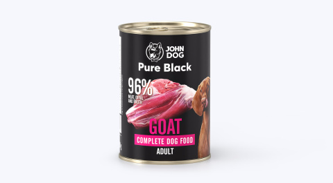 John Dog Karma mokra Pure Black Kozina 400g John Dog Karma mokra Pure Black Kozina 400g