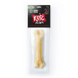 Kość do żucia z dodatkiem żwaczy wołowych dla psów John Dog – 17 cm