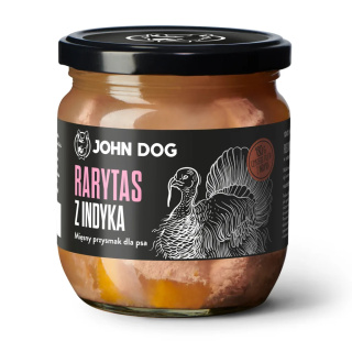John Dog Rarytas dla psa premium z Indyka 380 g