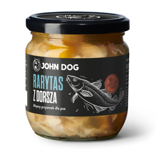 John Dog Rarytas premium z Dorsza 380 g
