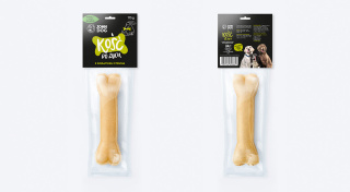 John DogKość do żucia z dodatkiem strusia John Dog - 12 cm