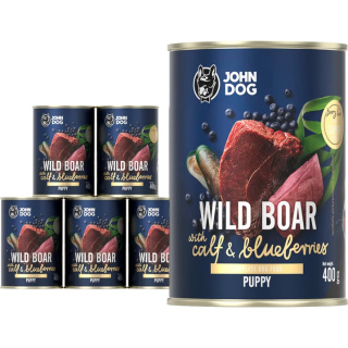 Karma mokra Berry Line Junior. Dzik z cielęciną i jagodami 400g