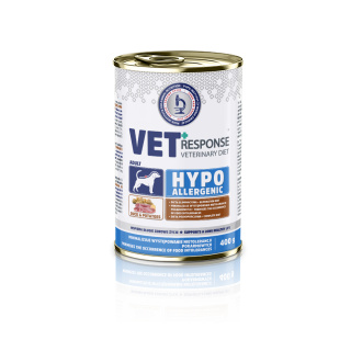 Karma mokra dla psa VET RESPONSE VETERINARY DIET HYPOALLERGENIC kaczka puszka 400 g