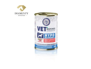 Karma mokra dla psa VET RESPONSE VETERINARY DIET HYPOALLERGENIC królik puszka 400 g