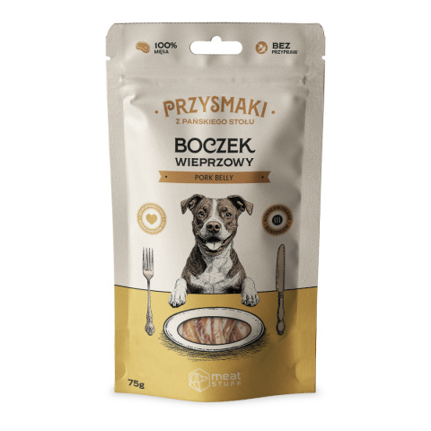 Meat Stuff Przysmaki "Z Pańskiego Stołu" - Boczek wieprzowy 75g