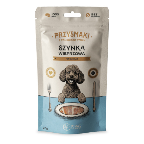 Meat Stuff Przysmaki "Z Pańskiego Stołu" - Szynka wieprzowa 75 g