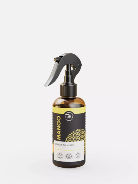 Mgiełka naturalna do sierści MANGO (Pojemność: 150 ml) Mgiełka naturalna do sierści MANGO (Pojemność: 150 ml)