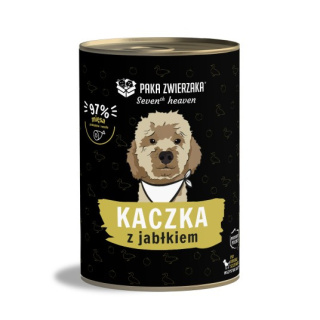 Paka Zwierzaka Karma mokra Seven Heaven Kaczka z jabłkiem (Duck&Apple) 400g