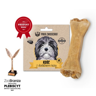 Paka Zwierzaka Kość z dodatkiem kozy M 12 cm