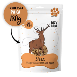 Paka Zwierzaka Przysmak Lio PEPE Deer XL (mięso jelenia) 180g