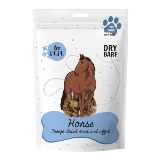 Paka Zwierzaka Przysmak Lio PEPE Horse (końska wątróbka) 60g