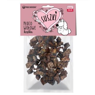 Paka Zwierzaka SUSZKI Płuco wołowe Kostka 100g