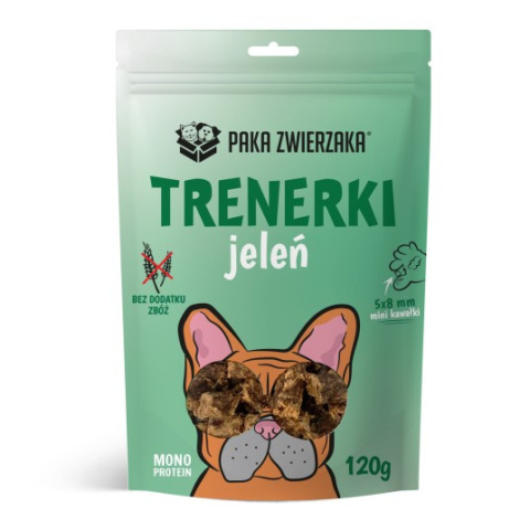 Paka Zwierzaka Trenerki Jeleń 120g Paka Zwierzaka Trenerki Jeleń 120g