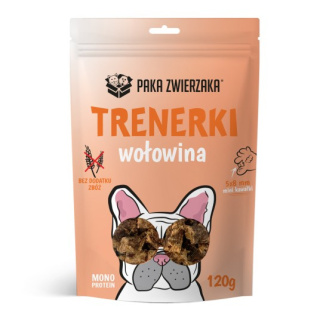 Paka Zwierzaka Trenerki Wołowina120g