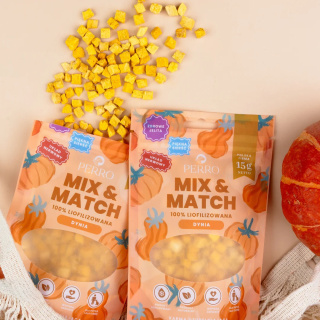 Perro MIX & MATCH Dynia Przysmaki liofilizowane 15g
