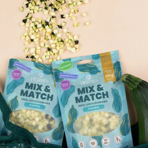 Perro - MIX & MATCH - Cukinia liofilizowana 20g Perro - MIX & MATCH - Cukinia liofilizowana 20g