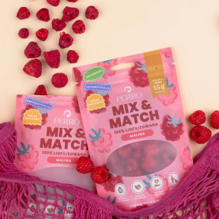 Perro MIX & MATCH Malina Przysmaki liofilizowane 15g