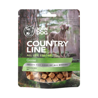 Przysmak dla psa John Dog Country Line chunkies gęś 100 g