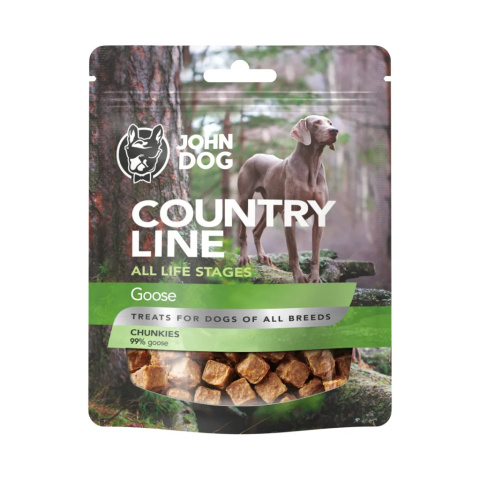 Przysmak dla psa John Dog Country Line chunkies gęś 100 g Przysmak dla psa John Dog Country Line chunkies gęś 100 g