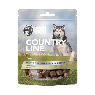 Przysmak dla psa John Dog Country Line chunkies jeleń 100 g