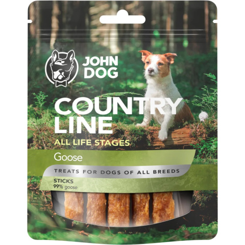 Przysmak dla psa John Dog Country Line sticks gęś 70 g