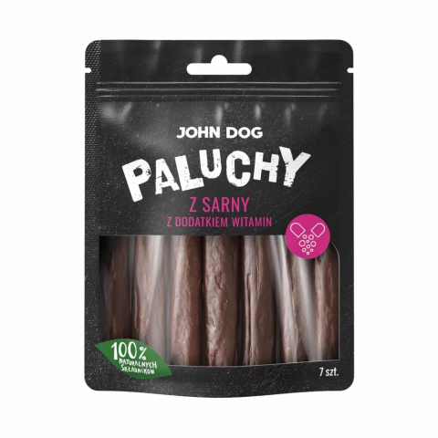 Przysmak dla psa Paluchy z sarny z dodatkiem witamin 7 szt.