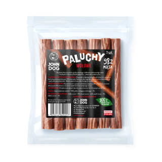 Przysmak dla psa paluch wołowy John Dog – 7 szt.
