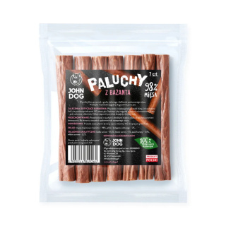 Przysmak dla psa paluch z bażanta John Dog – 7 szt.