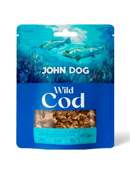 Przysmak treningowy dla psa John Dog Wild Fish dorsz 90 g Przysmak treningowy dla psa John Dog Wild Fish dorsz 90 g