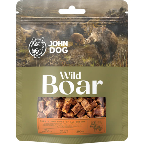 Przysmak treningowy dla psa John Dog Wild dzik 200 g Przysmak treningowy dla psa John Dog Wild dzik 200 g
