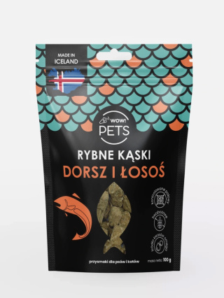 Rybne kąski DORSZ i ŁOSOŚ (Gramatura: 100 g)