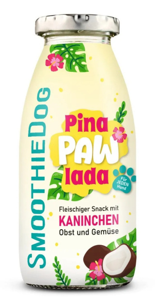 SmoothieDog PINA PAW LADA Królik Warzywa Owoce 250ml