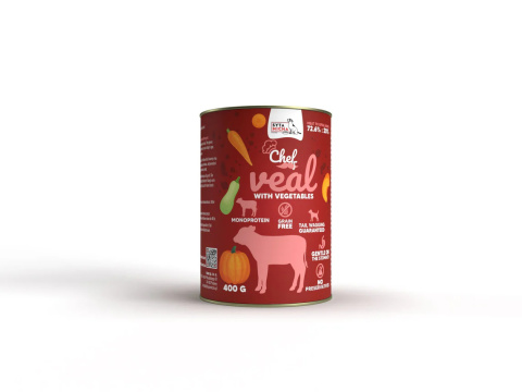 Syta Micha CHEF Cielęcina z warzywami 400g Syta Micha CHEF Cielęcina z warzywami 400g