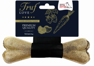 Syta Micha Kość do żucia dla psa TrufLOVE o smaku trufli letniej i truskawki 13,5cm