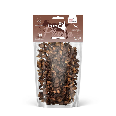 Syta Micha Mini Płuca Koza 100g Syta Micha Mini Płuca Koza 100g